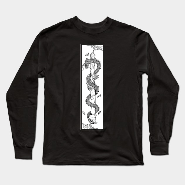 The Dragon Knives Long Sleeve T-Shirt by Merchsides